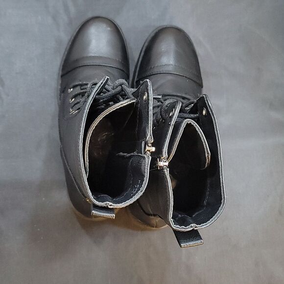 SHOELAND WOMEN"S KASEY HIGH TOP SNEAKER - Picture 5 of 16